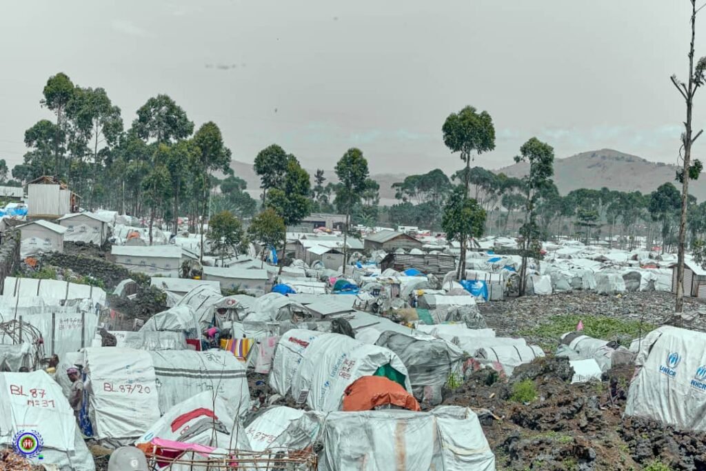 A Refugee camp