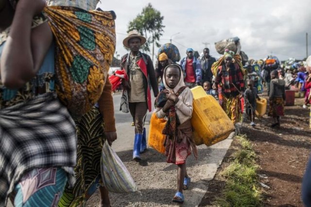 Displacement population in Goma_DRC due to endless wars,. Who we Are