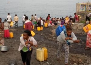 Clean Water Shortage in Goma DRC