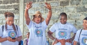 Besaved team getting ready to go serve 3