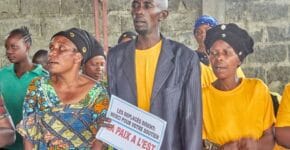 Displaced community together with besaved team 3